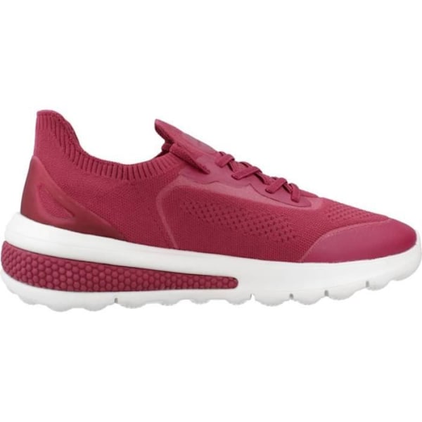 Sneakers dam - GEOX D SPHERICA ACTIF A - Burgundy - Spetsar - Textil - 39