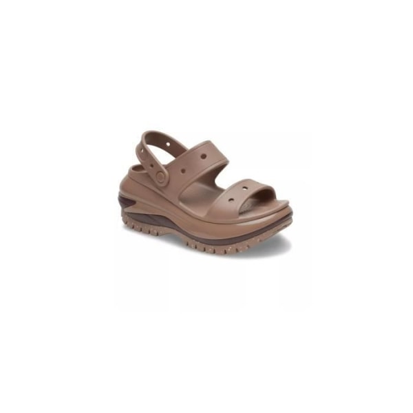 Damsandaler - CROCS - MEGA CRUSH SANDAL - Brun - Ovandel med två band - Gummibana 39