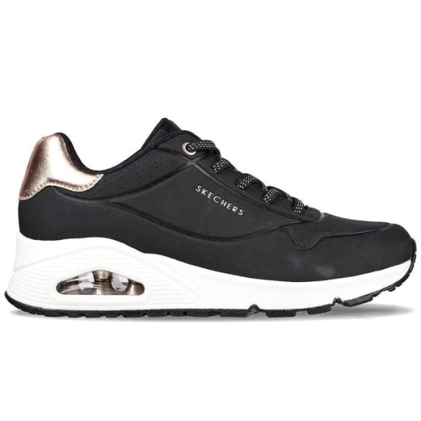 Skechers Uno damsko - Shimmer Away 155196-BLK - Svart - Snören Svart 41