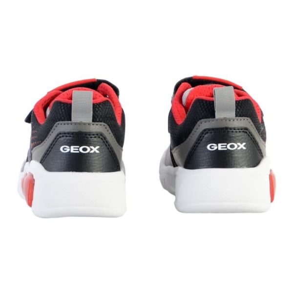 Geox Illuminus Scratch Sneaker för barn - Grå Röd - Blandad 29