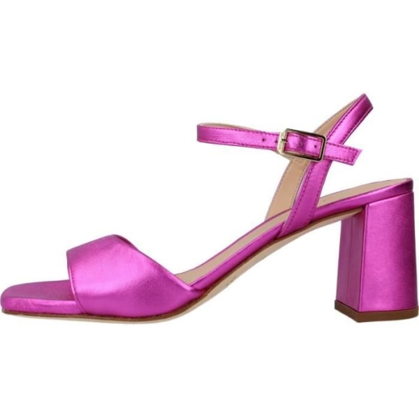 Sandal - barfota UNISA 138742 Rosa - Innersula Gummi - 7,5 cm kilklack Rosa 36