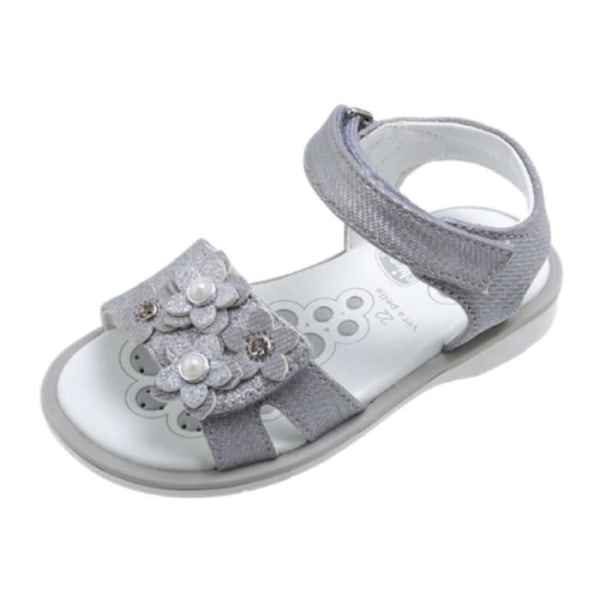 Ballerina - Chicco - Chicco CETRA Plata - Silver - Grå - Barn - Tjej - Läder Pengar 24