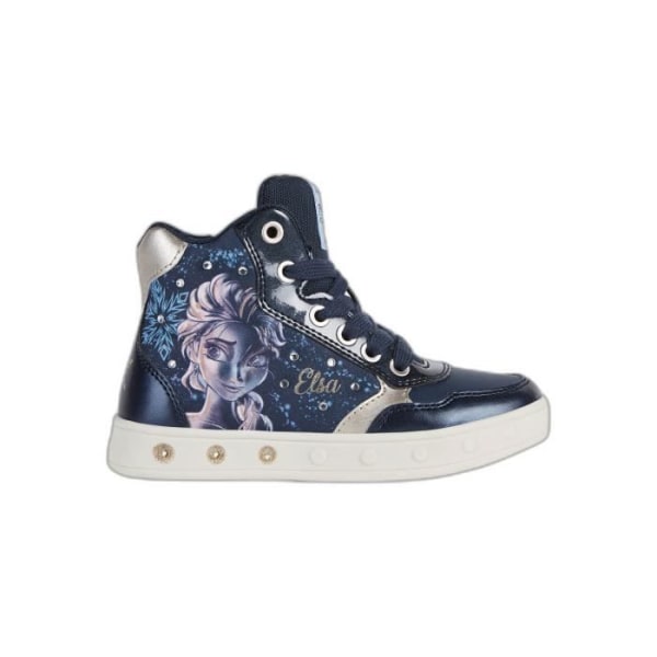 Geox Skylin High Top Läder Sneaker - Marinblå/Platina Marinblå/platina 31