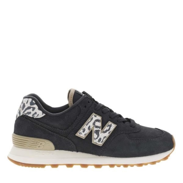 Låga sneakers - NEW BALANCE - 574 nubuckläder - Dam - Leopard - Snören - 37