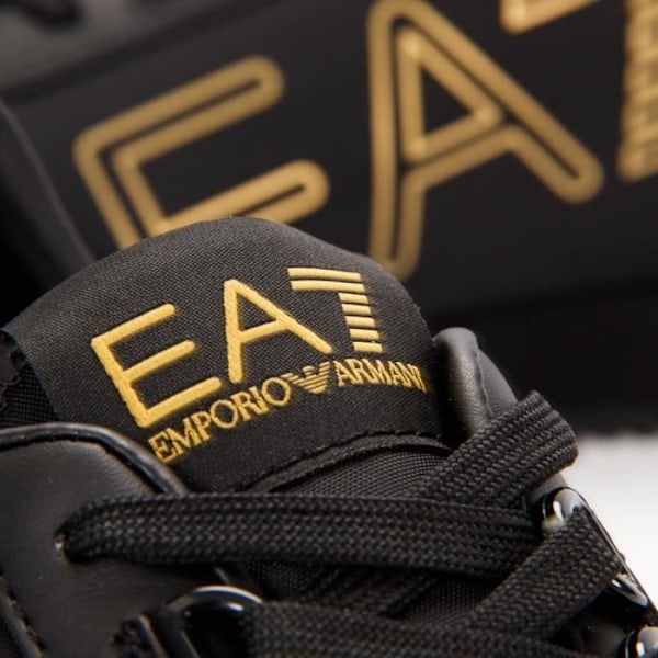 EA7 EMPORIO ARMANI Sneaker - Svart guld träning - Herr - Syntet - Snören Svart 40