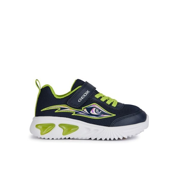 Geox Assist barnsneakers marin/lime 30