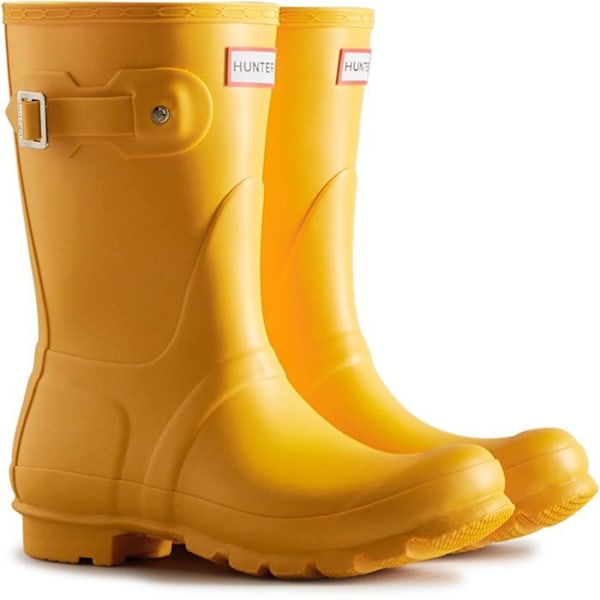 Hunter Original Short Wellington Boots Gula gummistövlar dam Gul 37