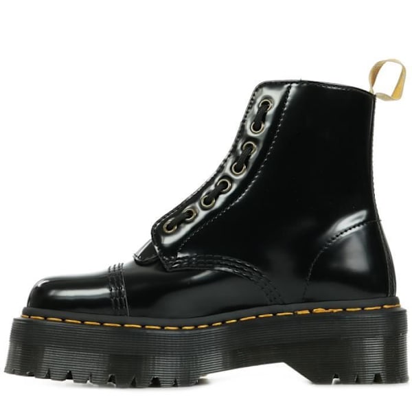 Dr Martens Vegan Sinclair Boots - Dam - Svart - Läder - Zip - Kil Svart 38