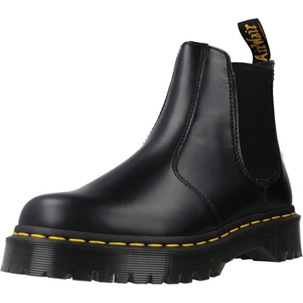 Stövel dam - Dr. Martens 112056 Svart - Gummisula - Kil 3,5 cm Svart 36