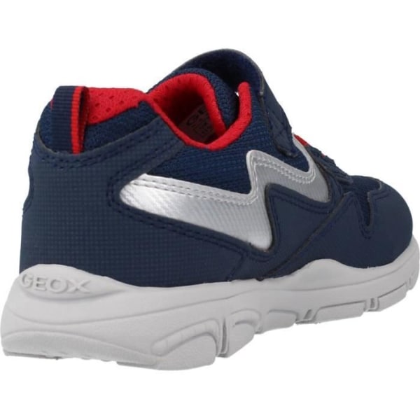 Geox J Torque J267NA Navy Sneaker - Pojke - Barn - Blå - Syntet - Snören Blå 28