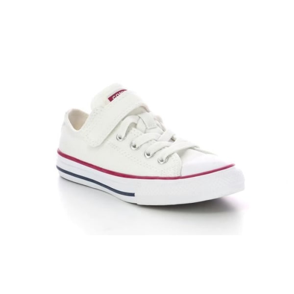 Converse Ctas Ox 1v Mixed White Low Sneakers - Textil - Snören - Platta Vit 33