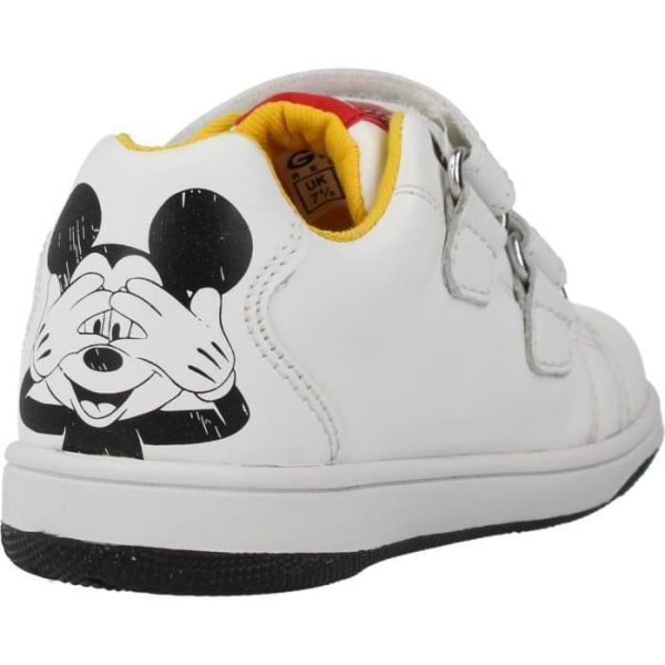 Geox New Flick Leather Sneaker för barn - GEOX - 125847 - Scratch - Vit - Blandat Vit 20