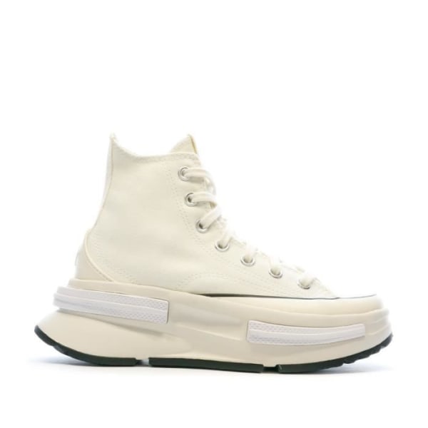 Converse Run Star Legacy Sneakers för kvinnor - Ecru - Off-white - Höga skor - Ovandel i textil