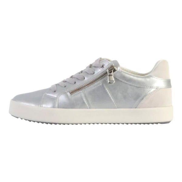 GEOX låga sneakers - Silver/Vit - Dam - Spetsar - Platta - Grå - Syntet 40