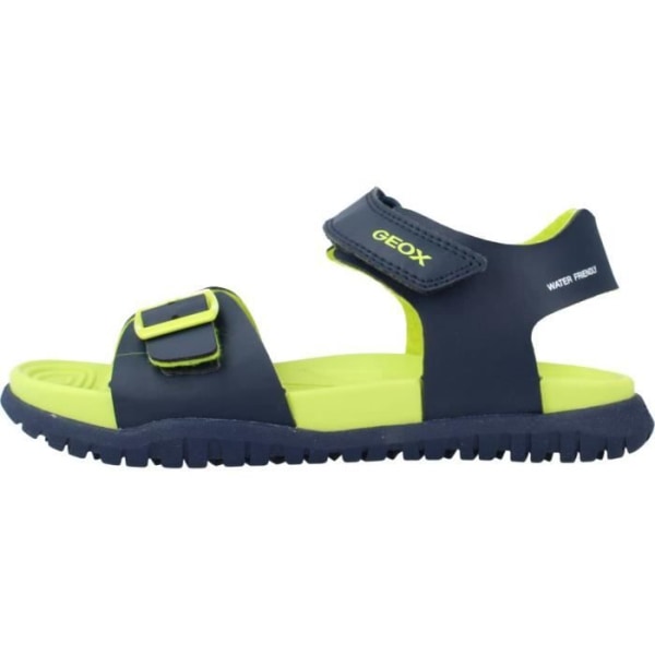 Geox Barns Fusbetto Flat Scratch Sandal Grön 31