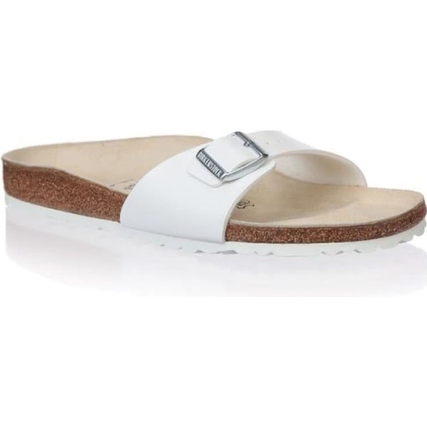 Madrid Mules dam - BIRKENSTOCK - Vit - Birko-Flor - Justerbart metallspänne Vit 42