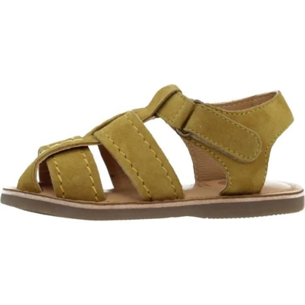 Barnsandal - barfota GIOSEPPO 136511 Gul - Innersula Suddgummi Gul 20