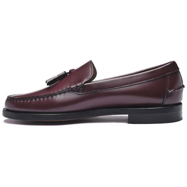 Sebago Classic Will loafers med tofs - Granat - Läder - Herr Granat 43