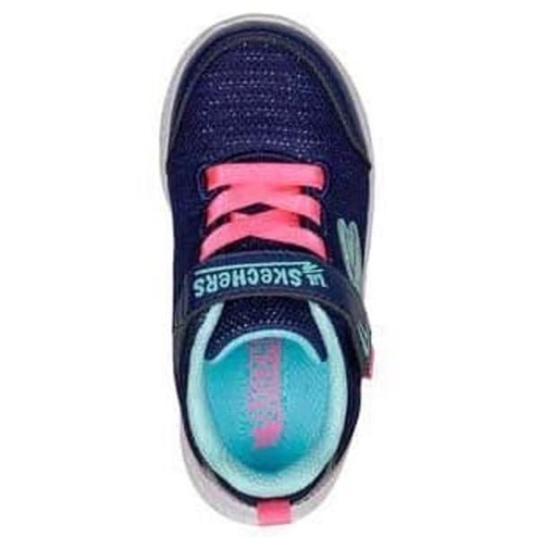Skechers Happy Stride Sneakers - Unisex - Blå - Spetsar - Textil - Platta 22