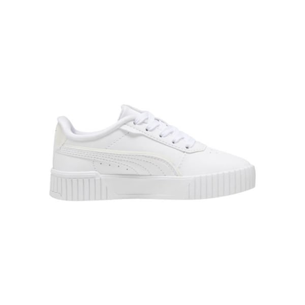 Puma Carina 2.0 Holo 2.0 Ps Low Top Sneaker - White Mauve Mist Vit lila dimma 29