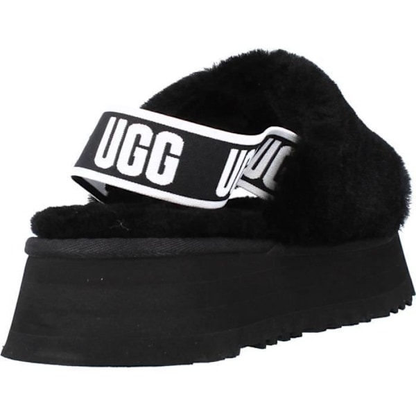 Tofflor - Tofflor - Babouche UGG 115375 Svart 36 - Dam - Gummi innersula och hudfoder Svart 38