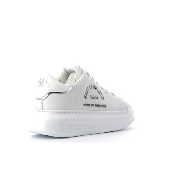 Sneakers dam - KARL LAGERFELD - KL62539 - Metall - Maison Karl - Vit - Stl 40 Vit 37