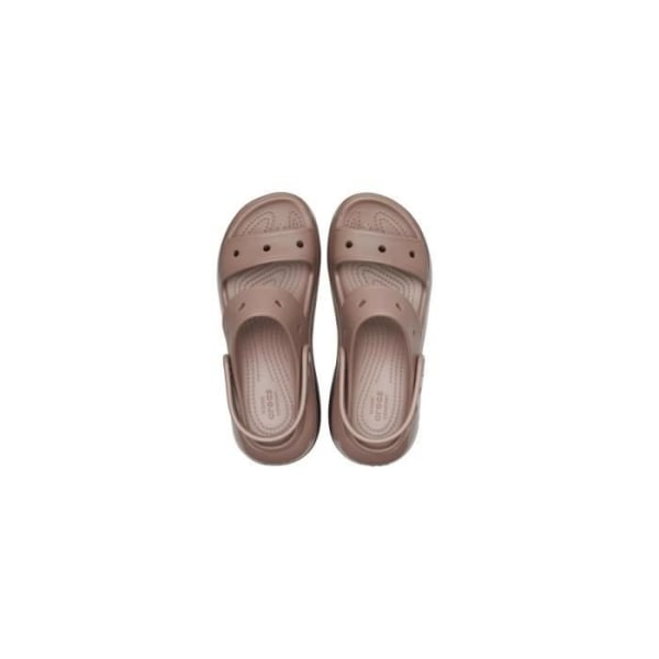 Damsandaler - CROCS - MEGA CRUSH SANDAL - Brun - Ovandel med två band - Gummibana 39