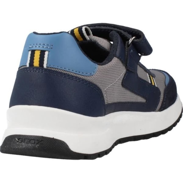 GEOX J BRIEZEE BOY B Sneakers - Grå - Pojke - Snören - Syntet - Platta Grå 24