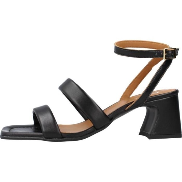 Sandal - barfota ALPE 134772 Svart - Dam - Innersula Gummi - Yttersula Hud - Hudfoder Svart 36