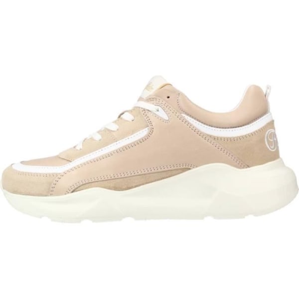 Buffalo Sneaker 118224 Beige 38 - BUFFALO - 118224 - Dam - Beige - Spetsar - Platta Beige 40