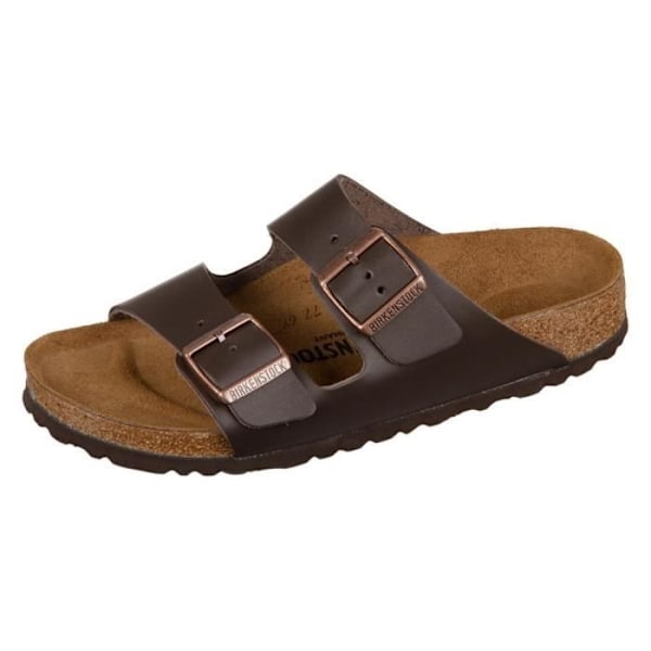 Birkenstock Arizona Braun Naturleder Herrskor - Läder - Svart - Snören - Oxford - Sömmar Svart 39