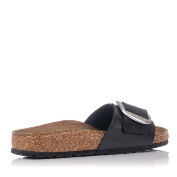 Birkenstock Madrid Damsandaler Svart - Åtdragningsspänne - Klackhöjd 1 cm 36