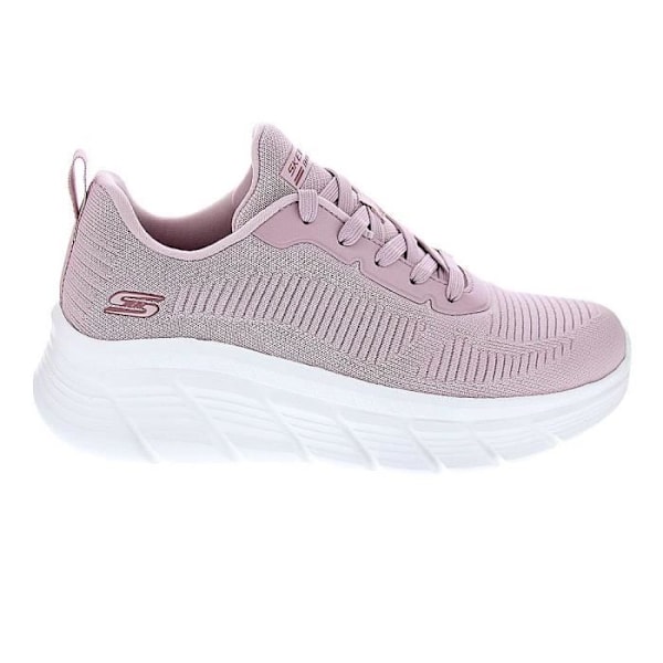 Zapatos Skechers Zapatos Mujer - SKECHERS - Bobs Sport - Rosa - Rosa - Spetsar - Platt - Textil - Dam Rosa 38