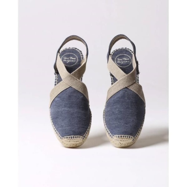 Sandal - Damsandaler Toni Pons 104722 Blå - Textil - Gummisula Blå 38