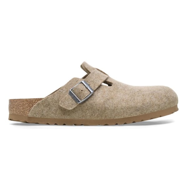 Birkenstock Boston ullfilt smala träskor 36