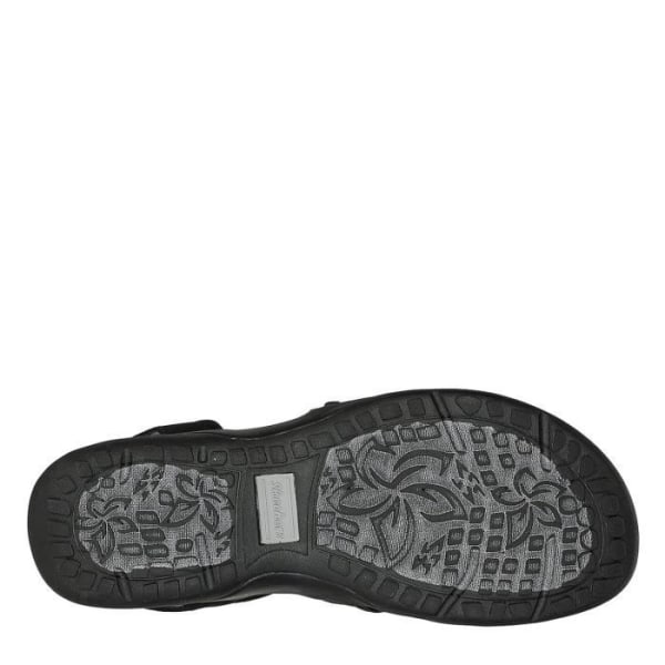 Platta sandaler för kvinnor - Skechers - Svart 35