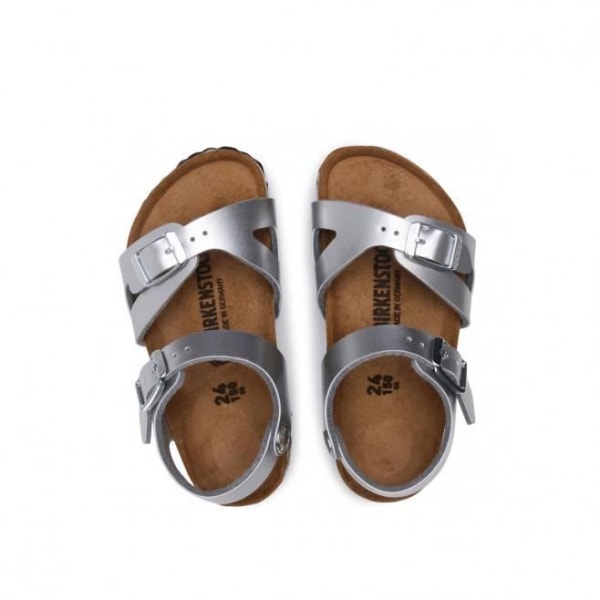 Birkenstock RIO Cadet Sandal - Grå - Åtdragningsspänne - Syntet - Pojke 24