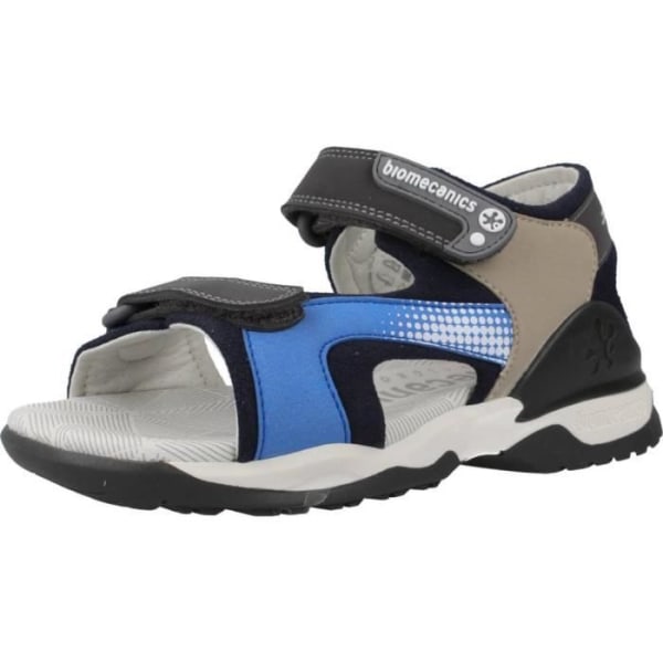 Biomecanics 137982 Blå barnsandal - syntetiska sandaler för pojkar