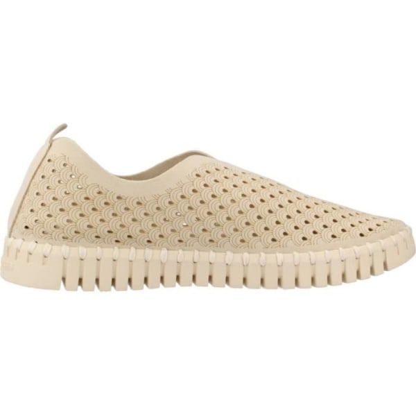 Sneaker dam - ILSE JACOBSEN - 137666 Beige - Innersula. Gummi - Yttersula Hud - Syntetiskt foder 36