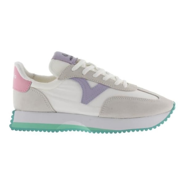 Sneakers dam - VICTORIA - 1134106 Vit - Platt klack - Snören Vit 38