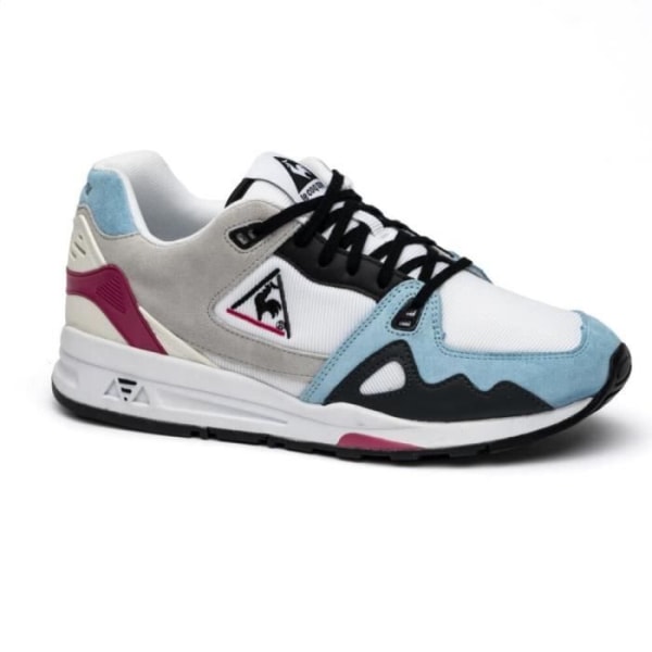 Le Coq Sportif LCS R1000 optiska sneakers - vit/blå - Herr - Textil - Snören Vit blå 40