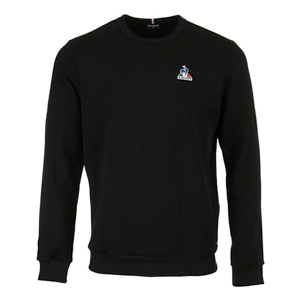 Sweat - LE COQ SPORTIF - Ess crew sweat n1 m - 85% Bomull - Rund hals - Långa ärmar Svart jag