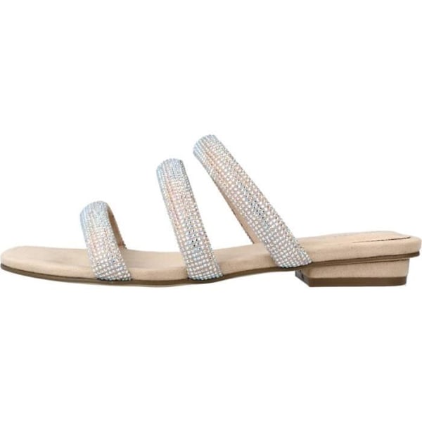 Damsandal - barfota MENBUR 120200 Beige - 5 cm kilklack - Åtdragningsspänne Beige 38