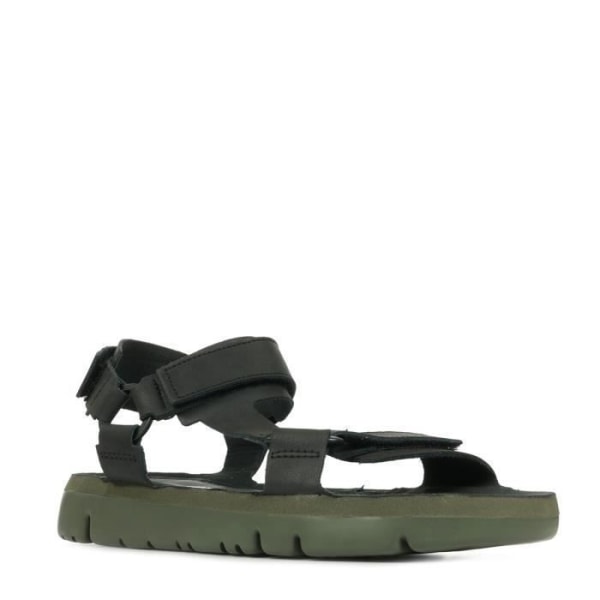 Sandaler för män - CAMPER - Oruga Sandal - Svart läder - XL EXTRALIGHT® Organix™ 3.0-sula Svart 42