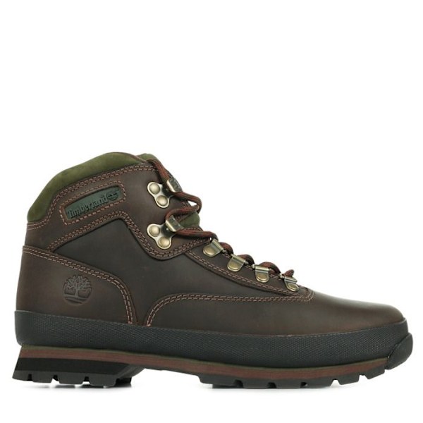 Timberland Euro Hiker Läder, herrstövlar Mellanbrun fullkorn 41 1/2