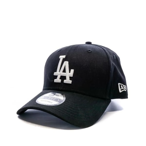 Keps - New Era - Los Angeles Dodgers Essential 9 Forty - Svart - Justerbar - Böjt visir Svart