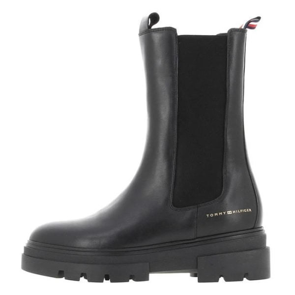 Ankelboots Monokromatisk chelsea boot blk l - Tommy hilfiger Svart 39