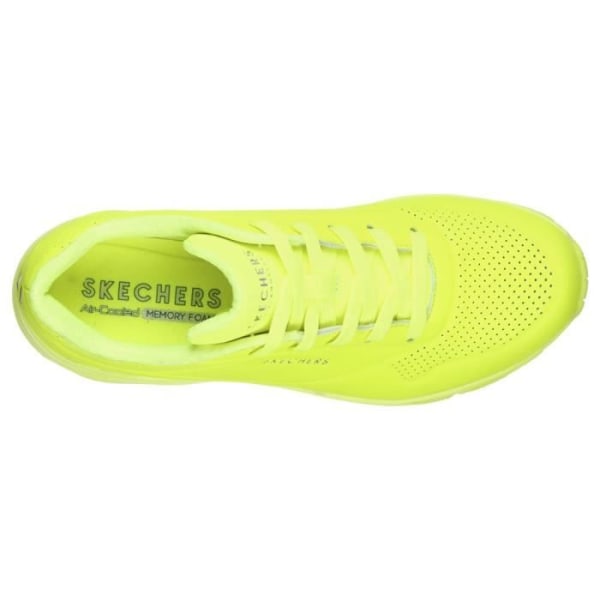 Skechers UNO Sneaker - NIGHT SHADES - Dam - Gul - Spetsar - Syntet Gul 39