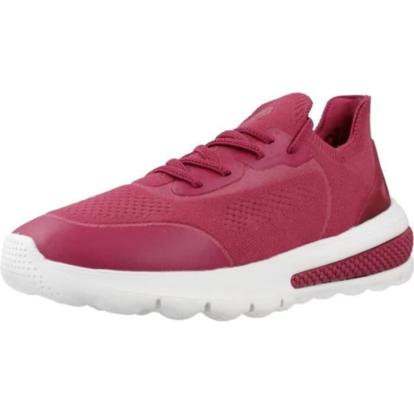 Sneakers dam - GEOX D SPHERICA ACTIF A - Burgundy - Spetsar - Textil - 39