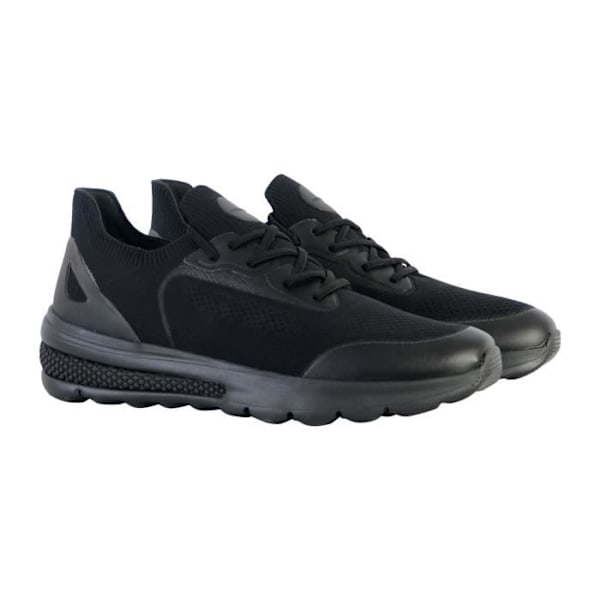 Geox Spherica Active Black Low Top Sneakers för män - GEOX - Tennis - Snören - Runda - Syntet Svart 41